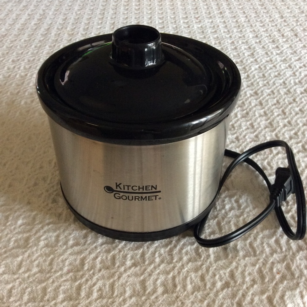 KitchenGourmet .65 qt. Stainless Steel Mini Crock